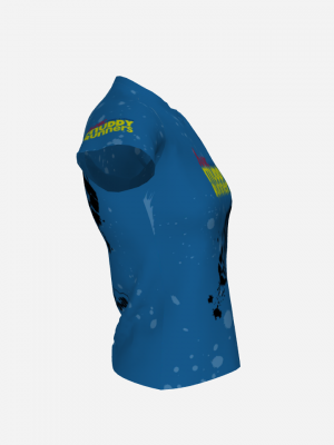 Podiumwear Women's V-Neck Tee (Nordic Skiing) Side View