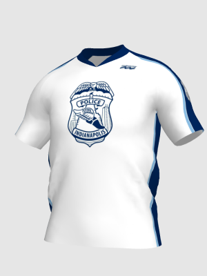 Podiumwear Men's V-Neck Tee (Running) Front View