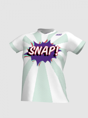 Podiumwear Women's V-Neck Tee (Nordic Skiing) Front View