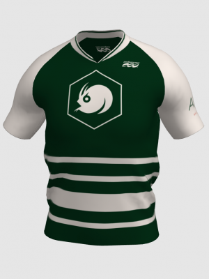 Podiumwear Men's V-Neck Tee (Running) Front View