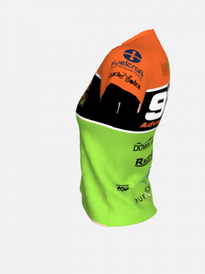 Podiumwear Women's V-Neck Tee (Nordic Skiing) Side View