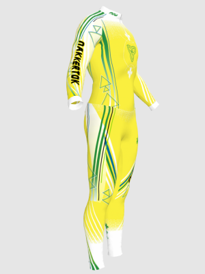 Podiumwear Nordic Child's Two-Piece Race Suit (Nordic Skiing) Side View