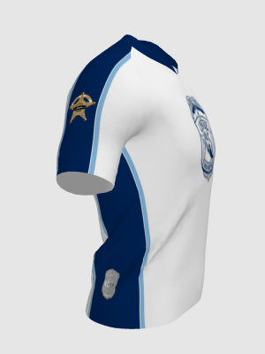 Podiumwear Men's V-Neck Tee (Running) Side View