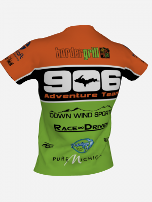 Podiumwear Women's V-Neck Tee (Nordic Skiing) Back View