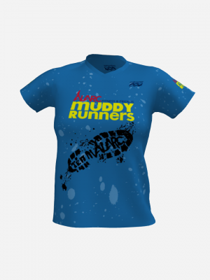 Podiumwear Women's V-Neck Tee (Nordic Skiing) Front View