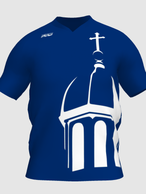 Podiumwear Men's V-Neck Tee (Running) Front View