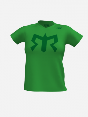 Podiumwear Women's Crew Neck Tee (Running) Front View