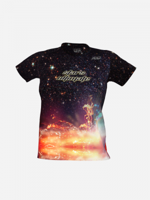 Podiumwear Women's V-Neck Tee (Nordic Skiing) Front View