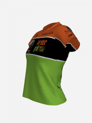 Podiumwear Women's V-Neck Tee (Nordic Skiing) Side View