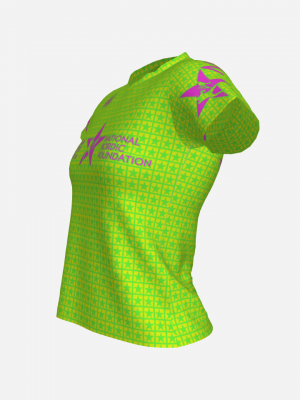 Podiumwear Women's V-Neck Tee (Nordic Skiing) Side View