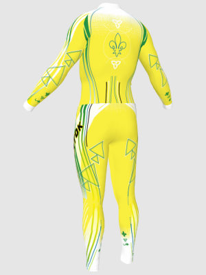 Podiumwear Nordic Child's Two-Piece Race Suit (Nordic Skiing) Back View