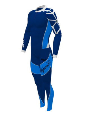 Podiumwear Nordic Child's Two-Piece Race Suit (Nordic Skiing) Side View