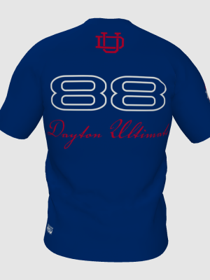 Podiumwear Men's V-Neck Tee (Running) Back View