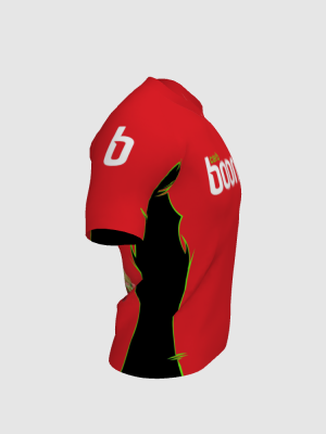 Podiumwear Men's V-Neck Tee (Running) Side View