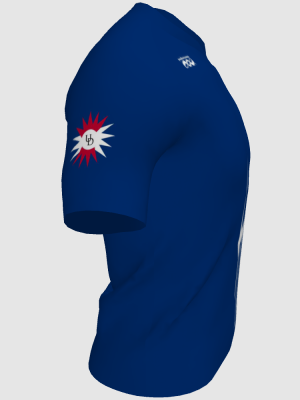 Podiumwear Men's V-Neck Tee (Running) Side View