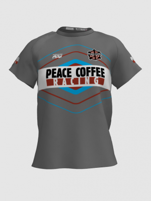 Podiumwear Women's Crew Neck Tee (Running) Front View