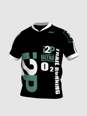 Podiumwear Men's V-Neck Tee (Running) Front View