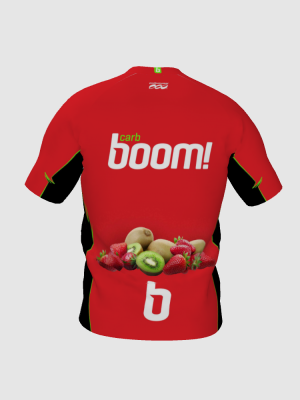 Podiumwear Men's V-Neck Tee (Running) Back View