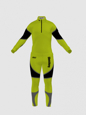 Podiumwear Nordic Child's Two-Piece Race Suit (Nordic Skiing) Front View