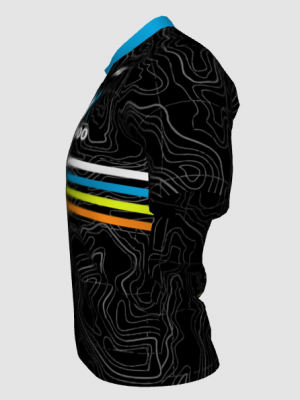 Podiumwear Men's V-Neck Tee (Running) Side View