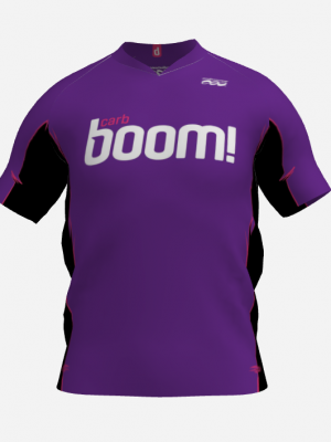 Podiumwear Men's V-Neck Tee (Running) Front View