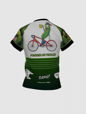 Podiumwear Women's Crew Neck Tee (Running) Back View