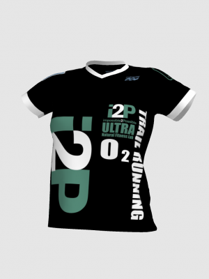 Podiumwear Women's V-Neck Tee (Nordic Skiing) Front View