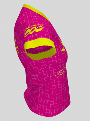 Podiumwear Women's V-Neck Tee (Nordic Skiing) Side View