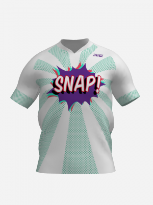 Podiumwear Men's V-Neck Tee (Running) Front View