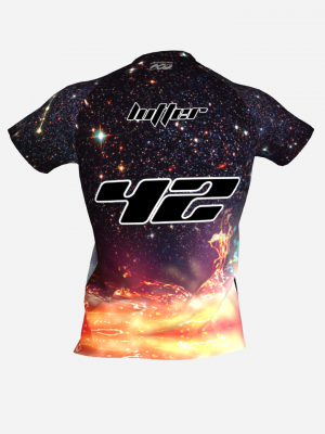 Podiumwear Women's V-Neck Tee (Nordic Skiing) Back View