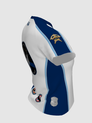 Podiumwear Women's V-Neck Tee (Nordic Skiing) Side View