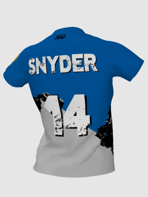 Podiumwear Women's V-Neck Tee (Nordic Skiing) Back View