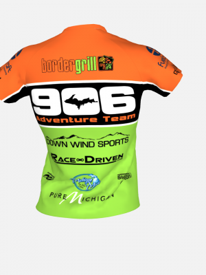 Podiumwear Women's V-Neck Tee (Nordic Skiing) Back View