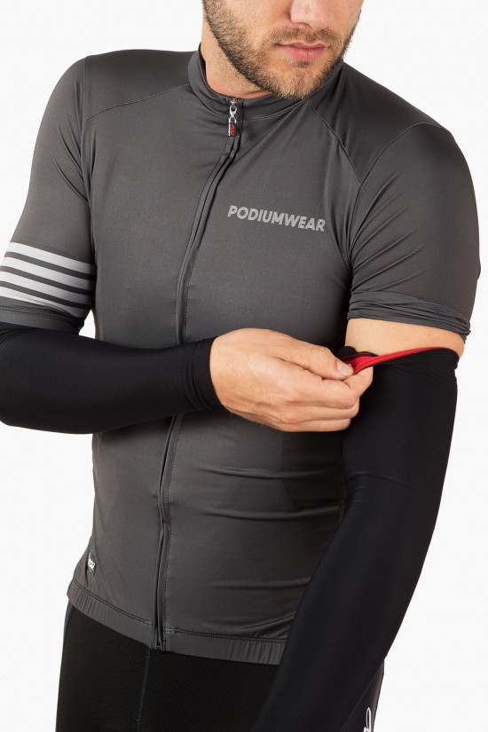 Podiumwear Dyed Black Armwarmers Gallery