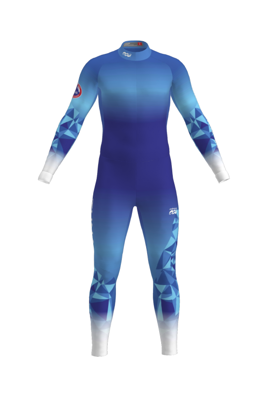 Podiumwear Unisex Gold One-Piece Race Suit Gallery