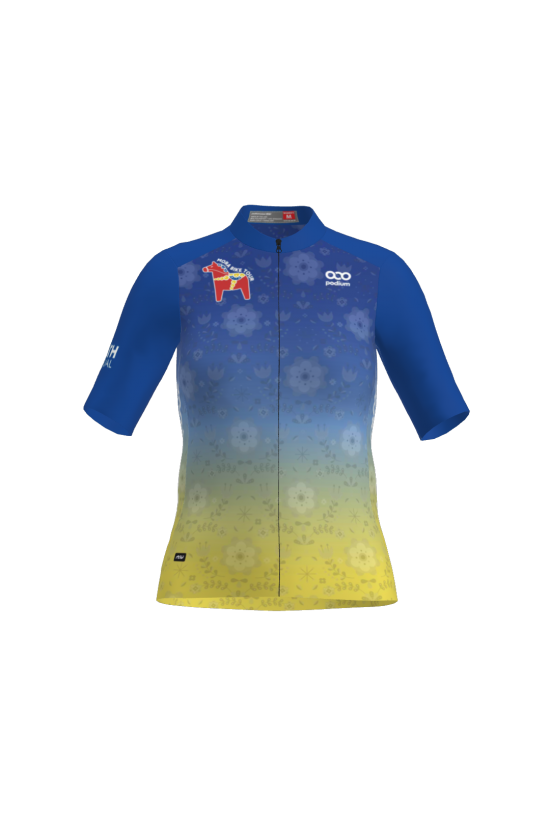 Podiumwear Women's Gold Full Zip Jersey Gallery