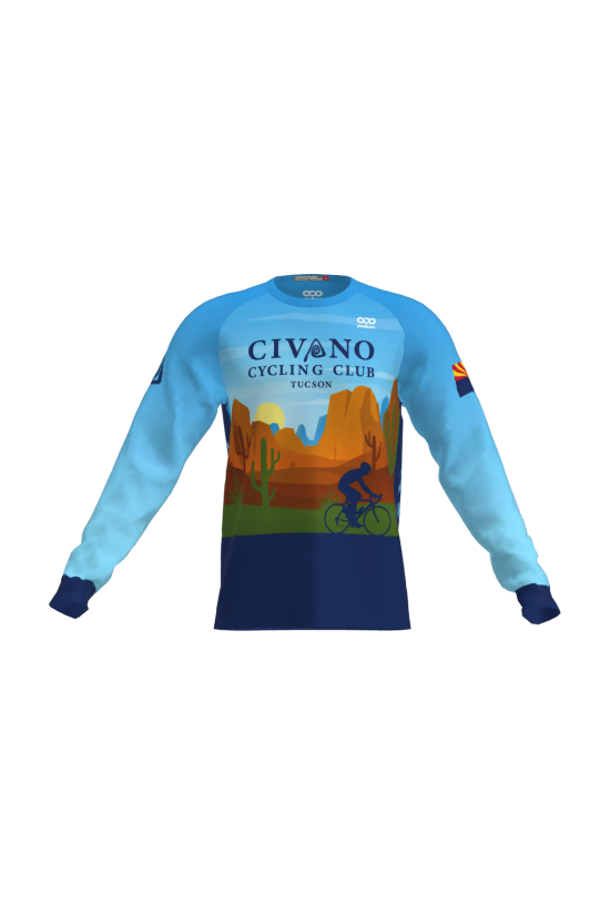 Podiumwear Unisex Silver Long Sleeve Tech Tee Gallery