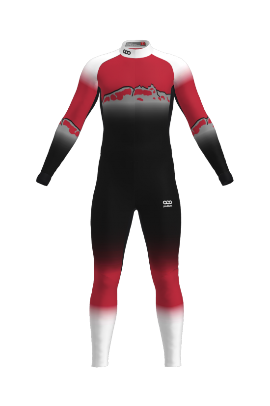Podiumwear Unisex Gold One-Piece Race Suit Gallery